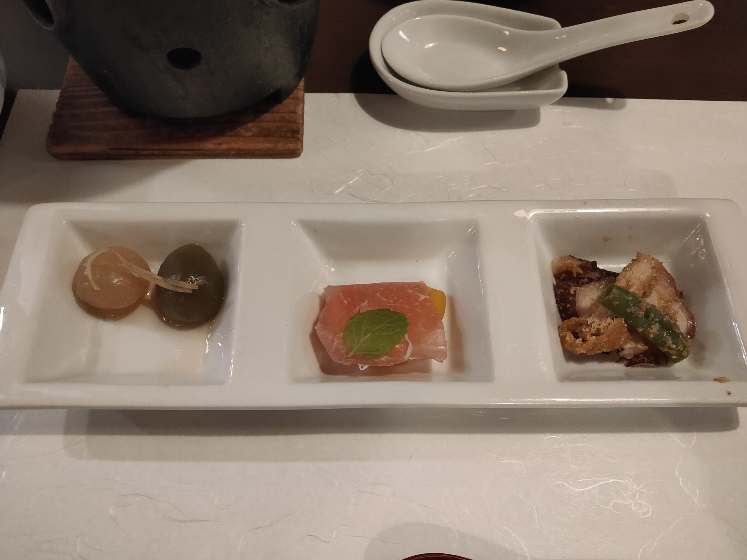 京都烏丸の創作料理「希味（のぞみ）」で2750円ランチコース
